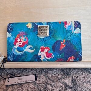 Dooney & Bourke Little Mermaid Ariel Zip Wallet